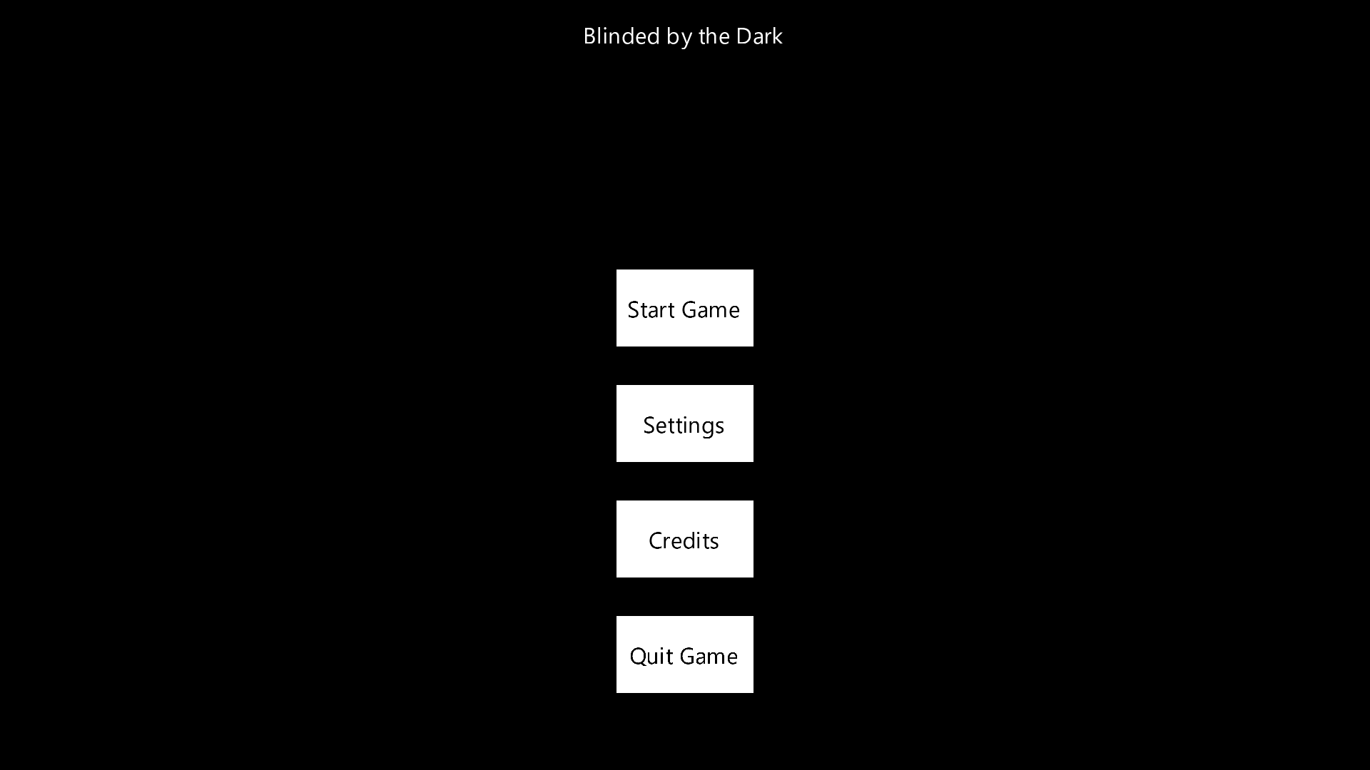 The main menu